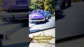 Oneplus 65 Inch 4K Original Backlight Replaced