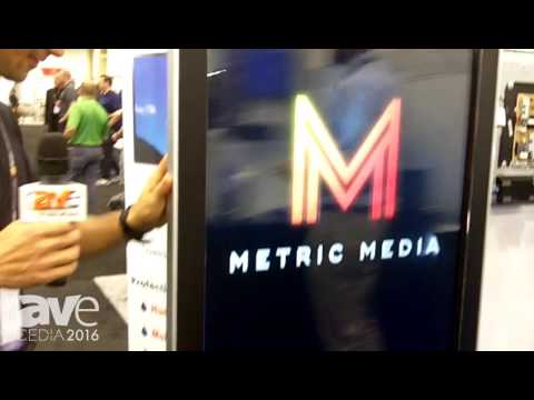 CEDIA 2016: Metric Media Features Touch Enabled Commercial Kiosk