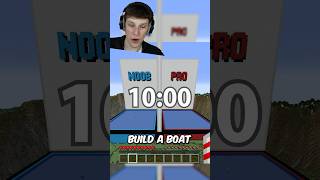 Noob Vs Pro Build Battle Boat