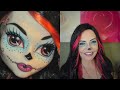 Skelita Calaveras Makeup Monster High Maquillaje
