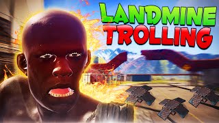 LANDMINE TROLLING! - Rust Trolling Noobs!