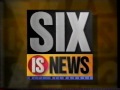 WITI - Fox is Six Six is News bumper [5 sec] (1995)