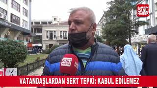 Vatandaşlardan Sert Tepki Kabul Edilemez
