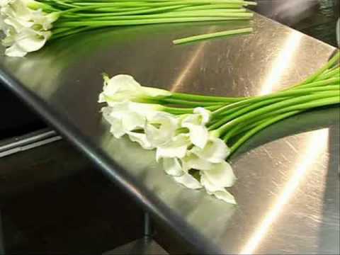 Calla Lily Wedding Bouqet Part 1wmv