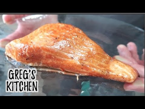VIDEO : marinated salmon recipe cooked in the air fryer - greg's kitchen in asia - this marinatedthis marinatedsalmon recipecooked in the airfryer is so good , this dish is super simple and uses ingredients you will have in ...