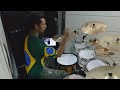 HINO NACIONAL BRASILEIRO NA BATERIA POR: JHON RICKY