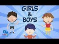 Girls and Boys | Songs for learning English.