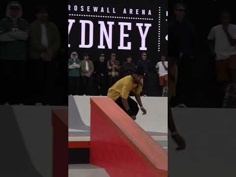 Dominick Walker Kickflip Noseslide Bigspin - SLS Sydney Best Trick Jam