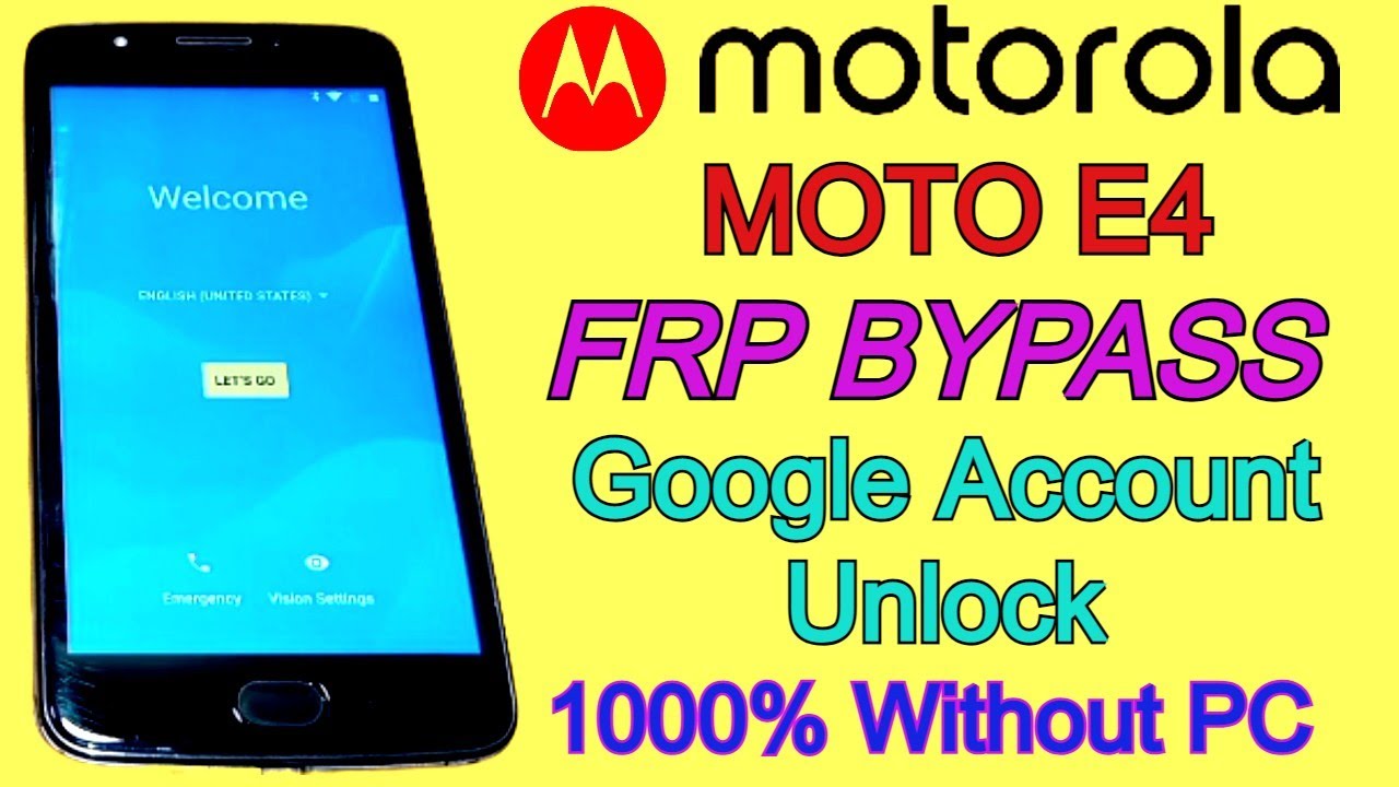Moto E4 FRP ByPass ( Motorola XT1767 & XT1766 ) Moto E4 FRP ByPass ( Motorola XT1767 & XT1766 )