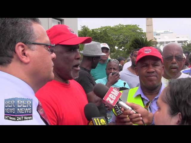 Chris Furbert After March On Cabinet, July 25 2014