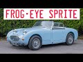 Austin Healey Frogeye Sprite Goes for a Drive