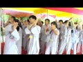 Dân Vũ - Rửa Tay: Phút sinh hoạt khóa tu Niệm Ân Sinh Thành tại chùa Phúc Nguyện