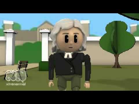 Another funny movie by Mr. Ritts. This time Sir Isaac Newton describe