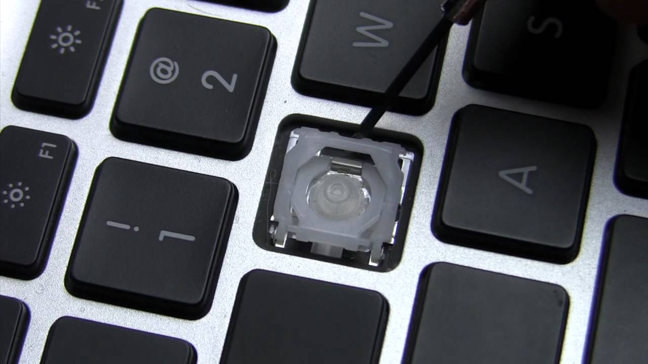 remove keys on mac keyboard