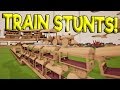 LONGEST TOY TRAIN STACKING STUNT & TRAIN YARD! - Tracks - The Train Set Game Gameplay - Toy Trains thumbnail
