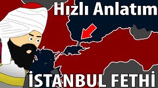 1453 İstanbul`un Fethi - Harita Üzerinde Hızlı Anlatım