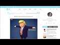 Lets Make an Augmented Reality App in 6 MINUTES!!!! DONALD TRUMP EDITION