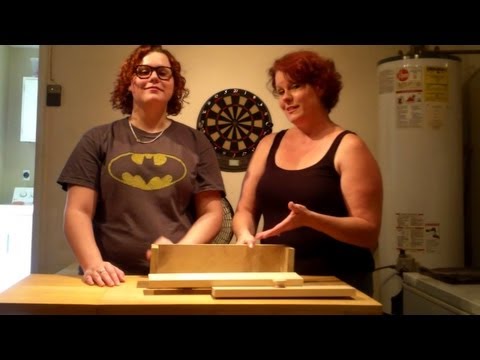 DIY how to make a wooden soap mold