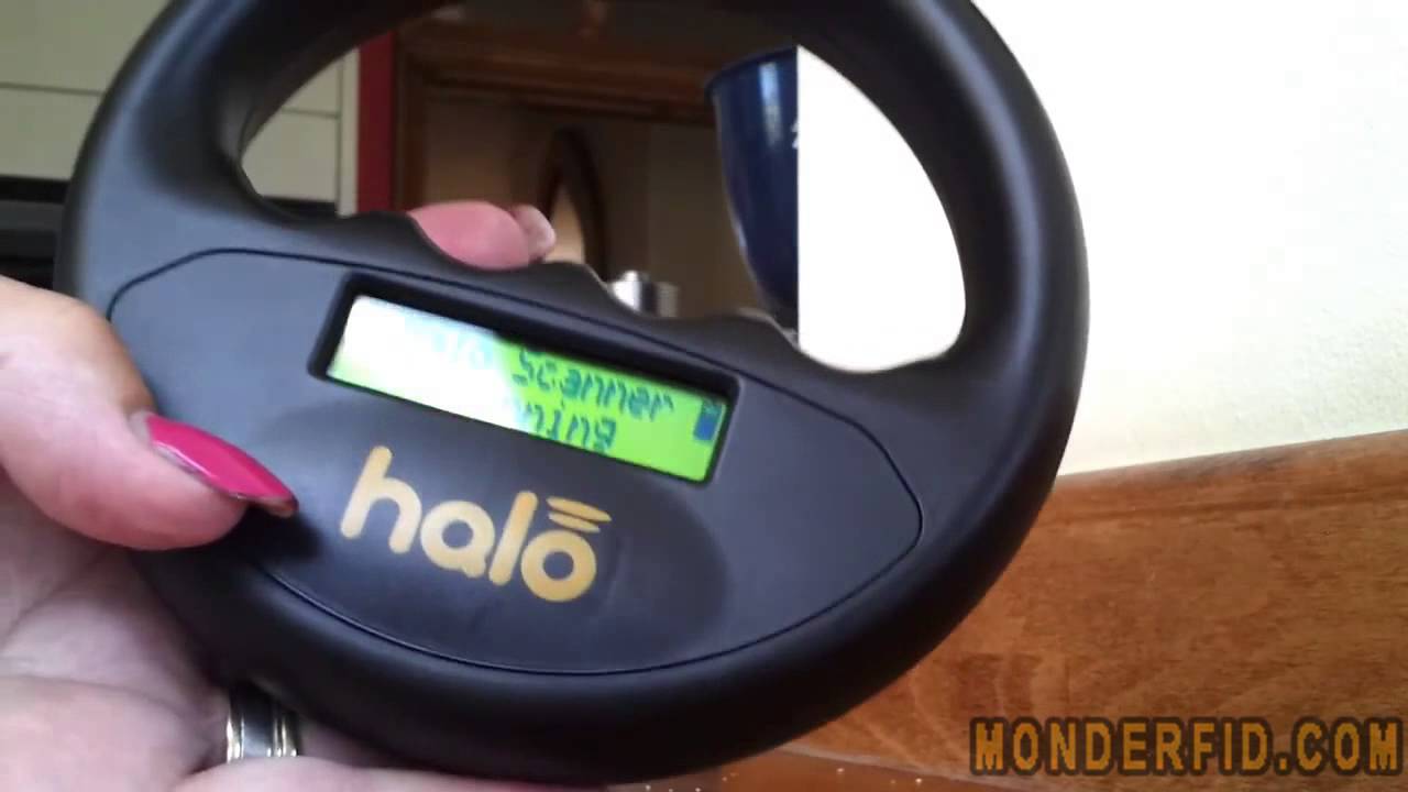 Halo Scanner microchip Operation YouTube
