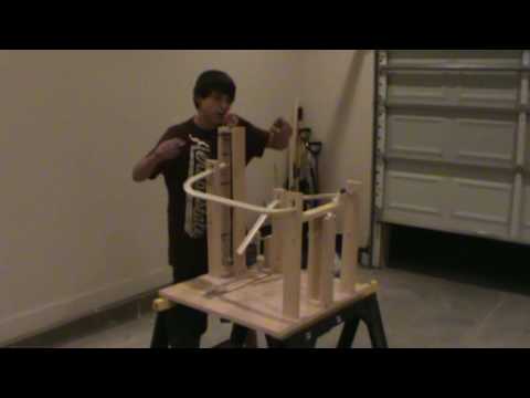 Rube Goldberg Simple Machine 8th Grade Project - Brian Beadle - YouTube