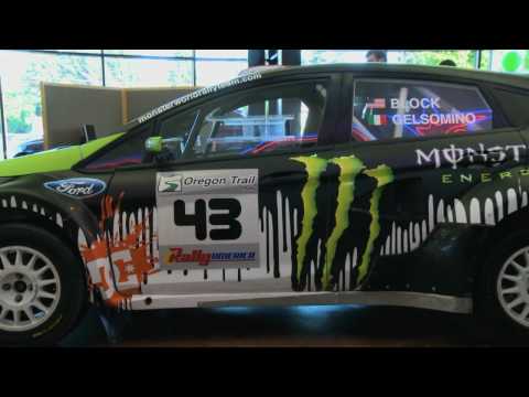 Preview Of Ken Blocks Ford Fiesta Rally Car