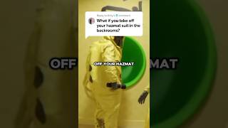 ⚠️WHAT IF YOU TAKE OFF YOUR HAZMAT SUIT IN THE BACKROOMS - FOUND FOOTAGE⚠️ #shor