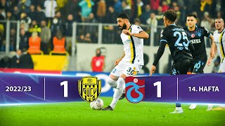 MKE Ankaragücü - Trabzonspor (1-1) Highlights/Özet | Spor Toto Süper Lig - 2022/