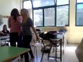 Vanessa che sclera a scuola contro Pasquarelli