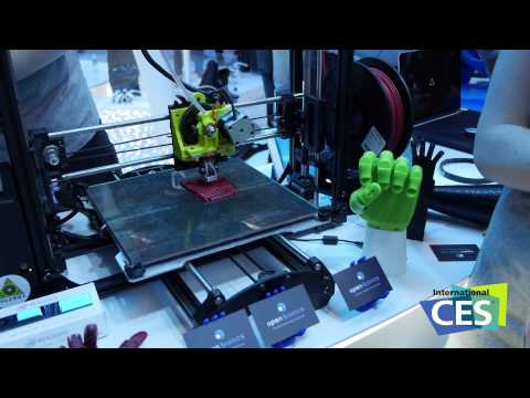 CES 2015: Prothesen aus dem 3D-Drucker dank Open Bionics
