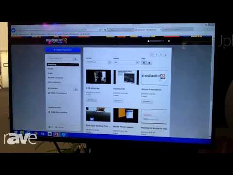 COMM-TEC 15: Sonic Foundry Explains Its Mediasite Hardware and Software Recoding Devices (EN)