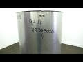 Used- Lomax 100 Gallon Stainless Steel Tank - Stock# 43383020