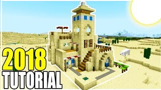 Minecraft Tutorial How To Make The Ultimate Desert House 2018 Tutorial