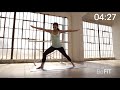 Fat-Burning Yogalates Workout: BeFiT GO- 20 Mins