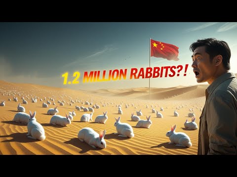 China Released 1 2 Million Rabbits into the Desert