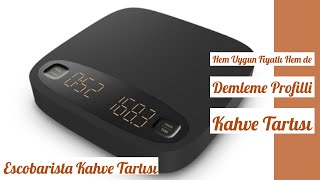 Hem Uygun Fiyatlı Hem de Demleme Profilli Kahve Tartısı: Escobarista Tartı