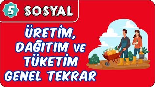 Üretim, Dağıtım ve Tüketim Genel Tekrar  | 5. Sınıf Sosyal evokul Kampı