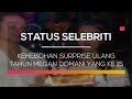 Kehebohan Surprise Ulang Tahun Megan Domani Yang Ke 15 - Stat...