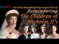 AI Recreated Faces of the Children of Tsar Nicholas II of Russia