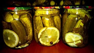 Огурцы с лимоном на зиму. Огурцы с лимонной кислотой БЕЗ УКСУСА Огурцы с лимоном на зиму. Огурцы с лимонной кислотой БЕЗ УКСУСА