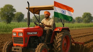 Indian Tractor Khet Jotne Jarahahai