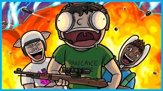 CHICKEN DINNER OVERLOADED NOGLA'S BRAIN!! - PUBG Funny Moments & Fails! (Battlegrounds Gameplay)
