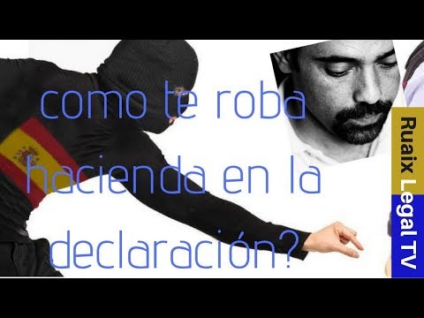 Hacienda Roba | Retencion IRPF | Devolucion de la Renta | Abogados Barcelona | Abogados Youtube