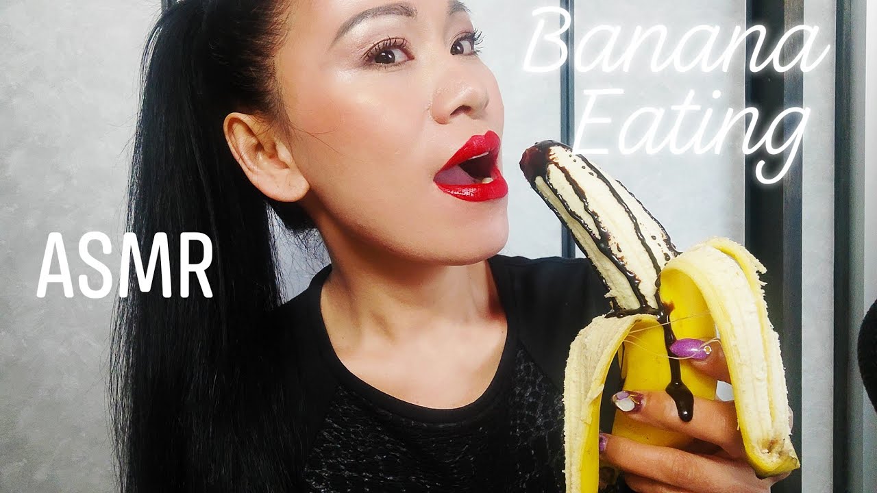 Eating banana asmr fan photos