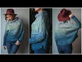Make This Swoncho! The Perfect Combination of a knitted Sweater and Poncho!  Königssee Pattern