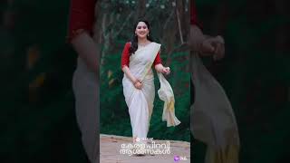 Malayalam Cinema Actress Miya In Saree
