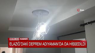 Elaziğdaki̇ Deprem Adiyamanda Da Hi̇ssedi̇ldi̇