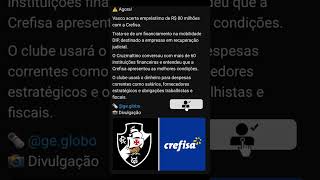 Vasco Fecha Empréstimo De R 80 Milhões Com A Crefisa Recuperação Judicial Em Curso
