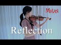 Reflection (From "Mulan") Violin Cover [by ziaa]