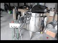 stainless steel emulsifying mixing tank