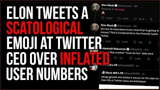 Elon Musk Sends Scatological Emoji To CEO Of Twitter, It's Heating Up